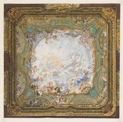 Chariot of Apollo, Ceiling Design for Count Bielinski